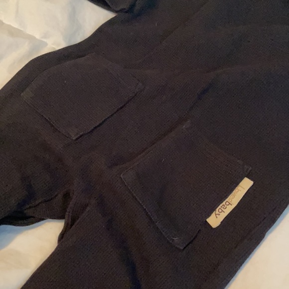 Loved baby black waffle one piece - Picture 6 of 7